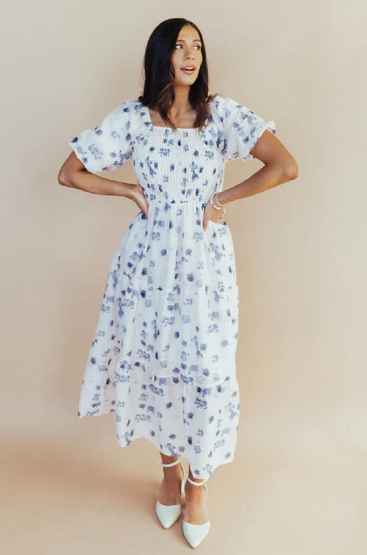 Anne Floral Midi