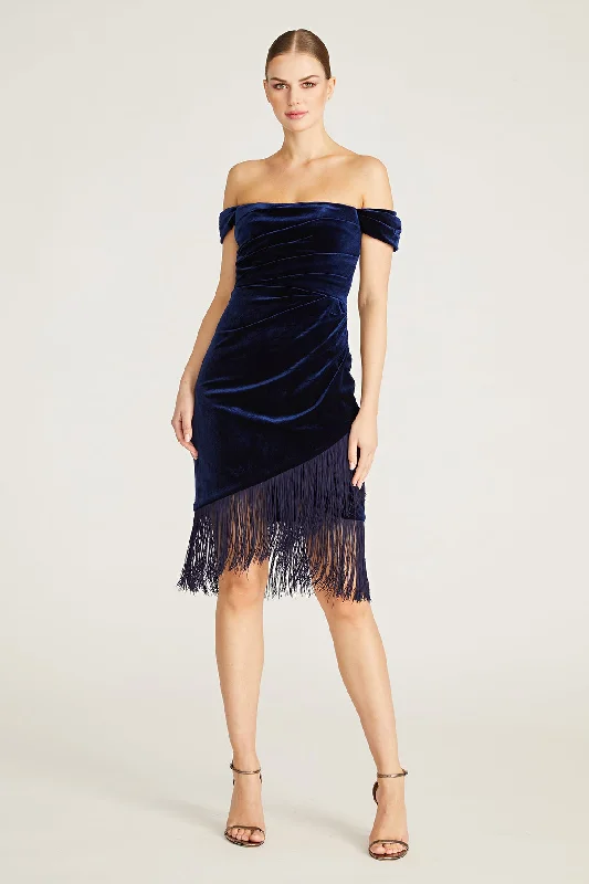 Melissa Fringe Cocktail Dress