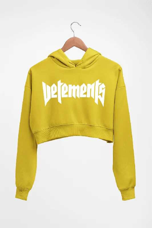 Vetements Crop HOODIE FOR WOMEN