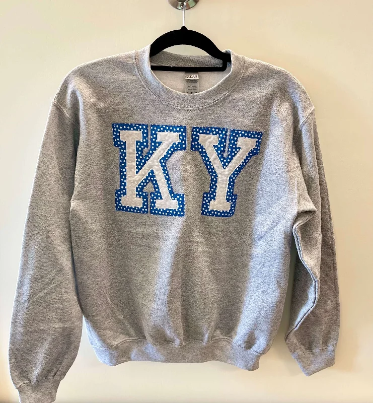 Ladies KY Double Appliqué Sweatshirt - Mom & Me